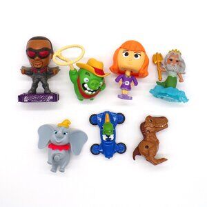 McDonalds Happy Meal Toys Lot Falcon Daphne Angry Birds Jurassic Dumbo Triton